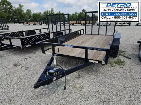 New 2025 Sure-Trac 6' x 12' 7K Tube Top Utility Trailer