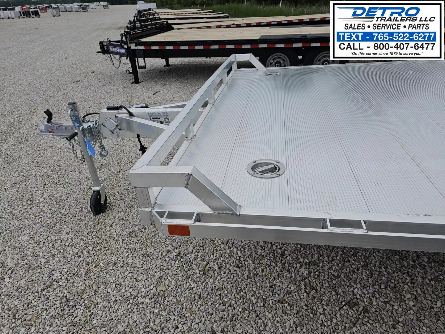New 2026 Aluma 1024TA-BT-DT-RR-RTD 10K Torsion Deckover Utility Trailer w/ Bi-Fold Ramps