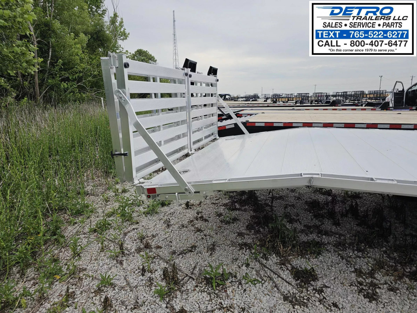 New 2026 Aluma 1024TA-BT-DT-RR-RTD 10K Torsion Deckover Utility Trailer w/ Bi-Fold Ramps