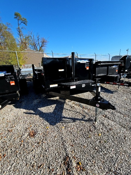 New 2025 Sure-Trac 6' x 12' 10K Telescopic SD Low Profile Dump Trailer