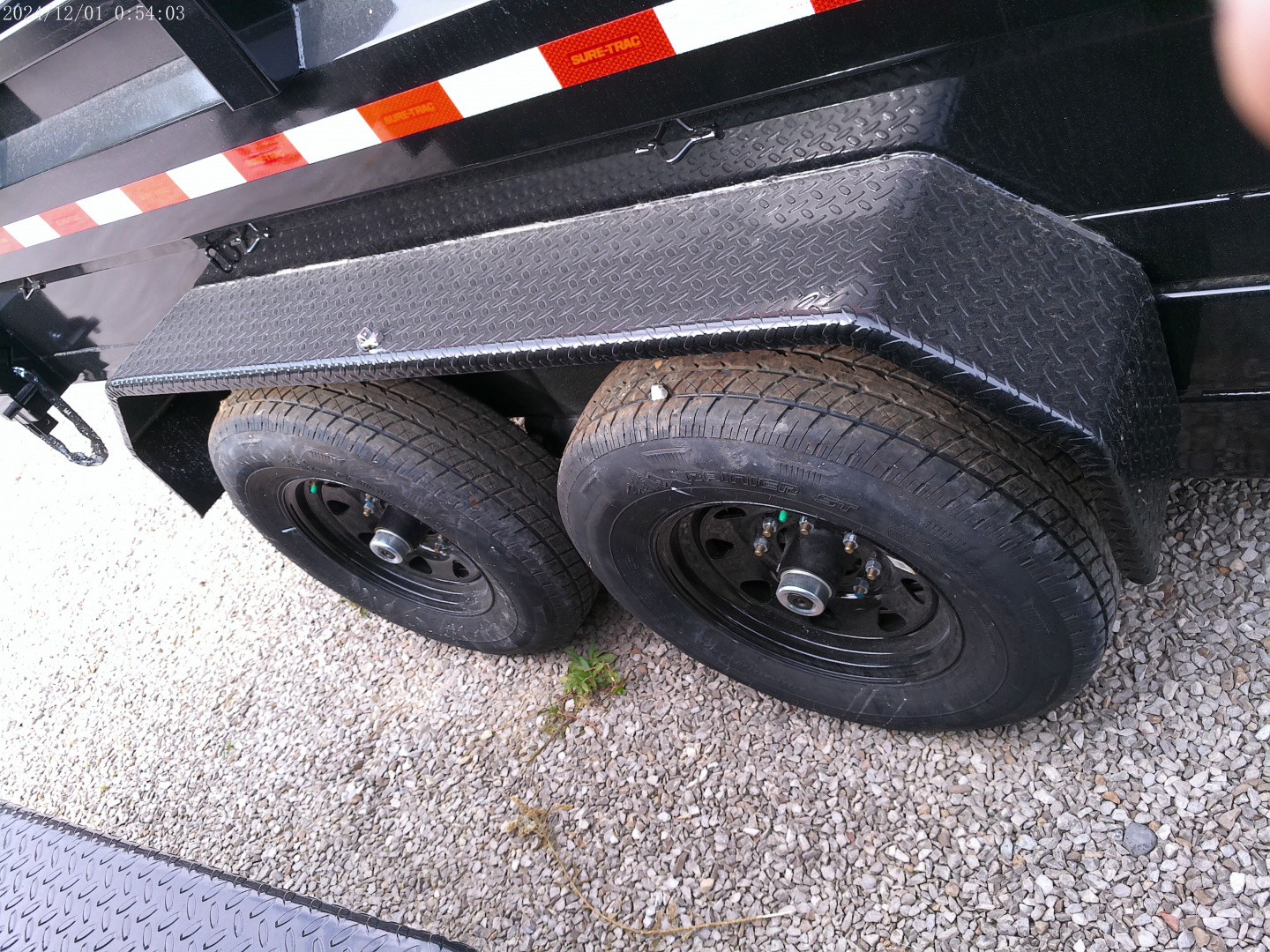 New 2025 Sure-Trac 82" x 14' 14K Telescopic HD Low Profile Dump Trailer