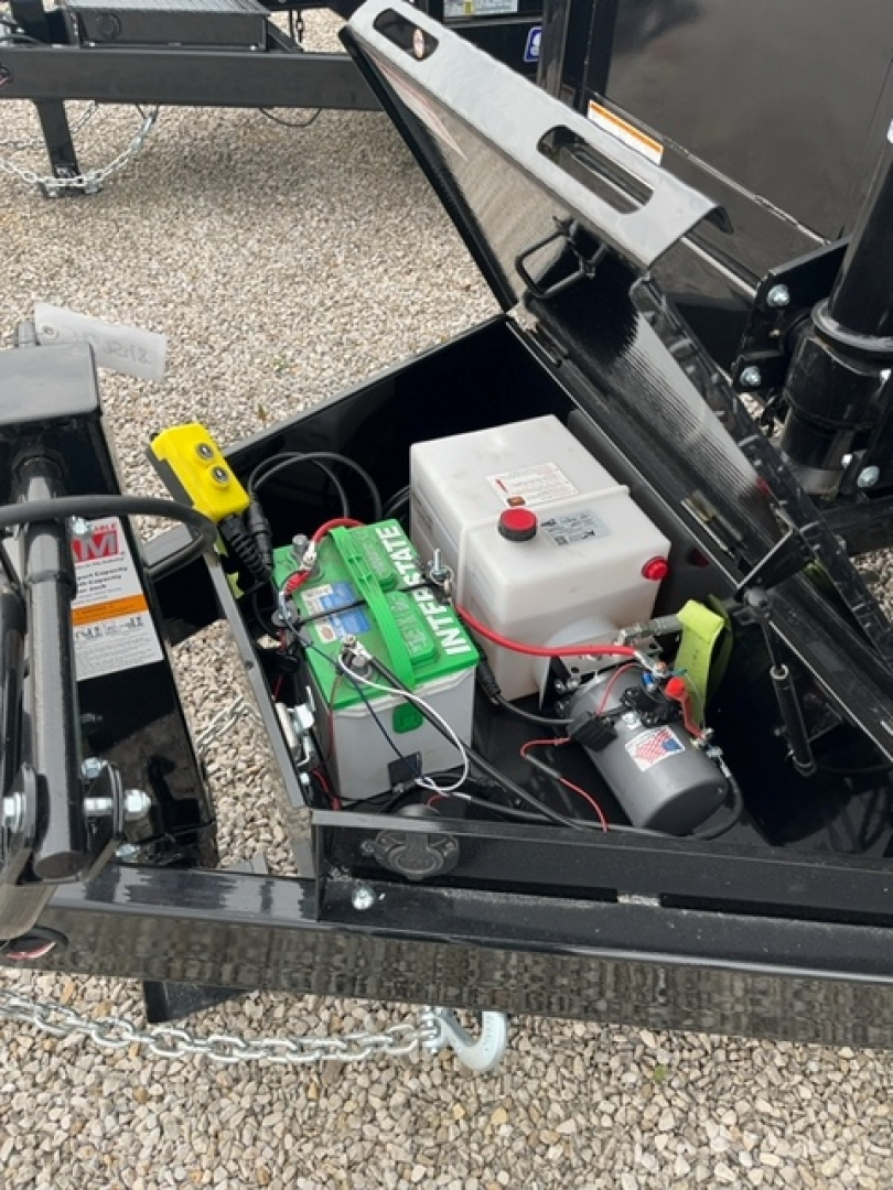 New 2025 Sure-Trac 82" x 14' 14K Telescopic HD Low Profile Dump Trailer