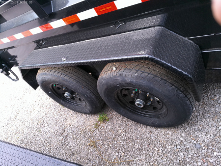 New 2025 Sure-Trac 82" x 14' 14K Telescopic HD Low Profile Dump Trailer