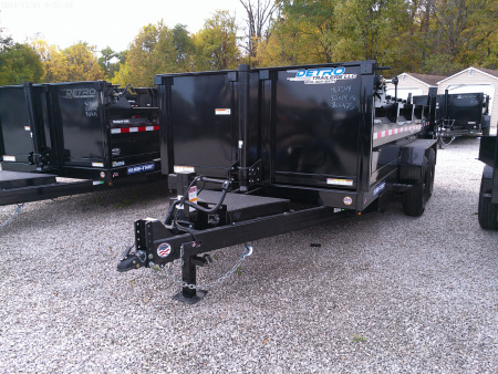 New 2025 Sure-Trac 82" x 14' 14K Telescopic HD Low Profile Dump Trailer