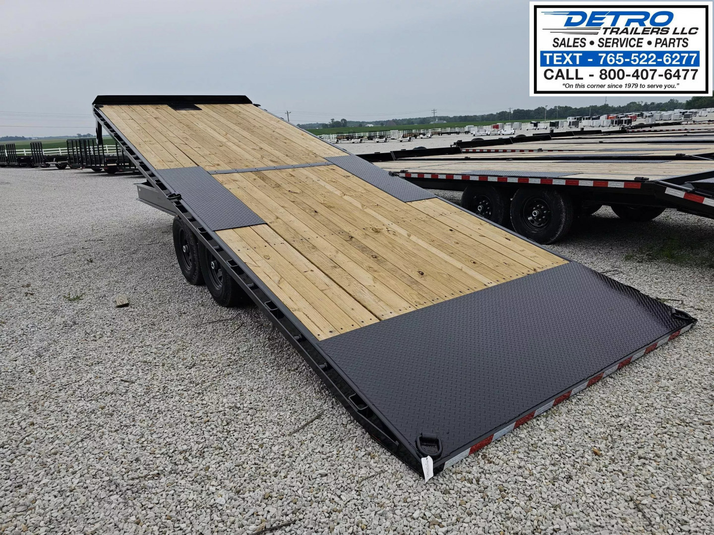 New 2025 Sure-Trac 102" x 24' 15K HD Power Tilt Full Bed Deckover Trailer w/ Hydraulic Jack