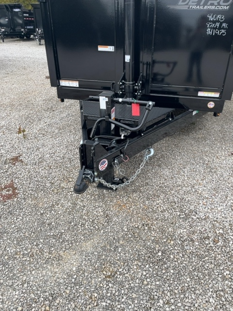 New 2025 Sure-Trac 82" x 14' 14K Telescopic HD Low Profile Dump Trailer