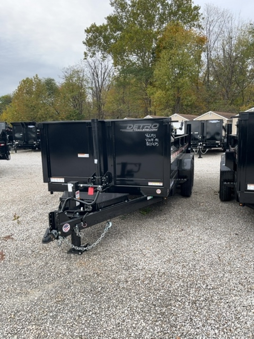 New 2025 Sure-Trac 82" x 14' 14K Telescopic HD Low Profile Dump Trailer