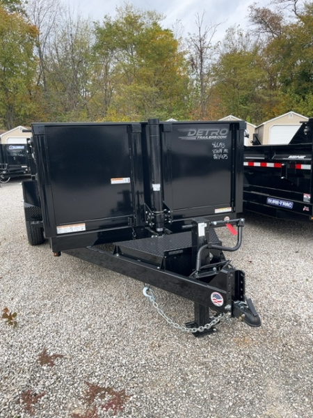 New 2025 Sure-Trac 82" x 14' 14K Telescopic HD Low Profile Dump Trailer
