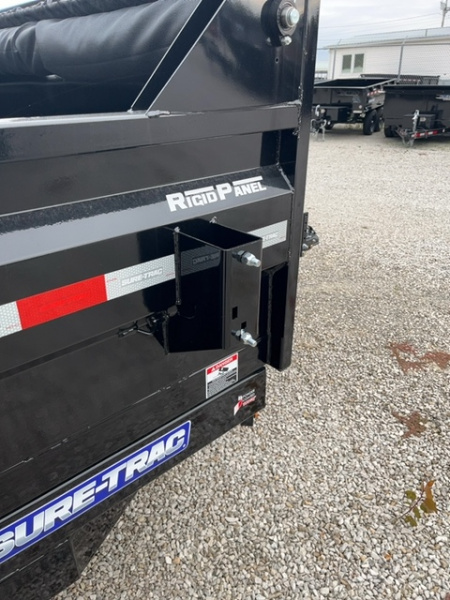 New 2025 Sure-Trac 82" x 14' 14K Telescopic HD Low Profile Dump Trailer