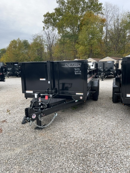 New 2025 Sure-Trac 82" x 14' 14K Telescopic HD Low Profile Dump Trailer