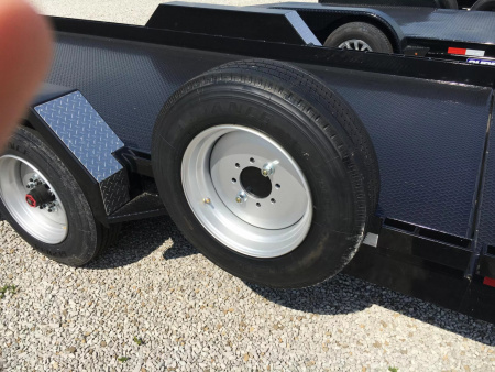 New 2025 Imperial Trailer 82" x 20' (16'+4') Wideboy 18K Equipment Trailer