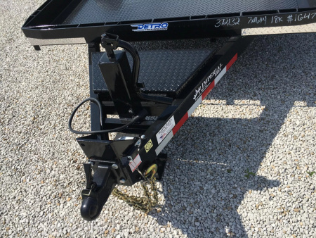 New 2025 Imperial Trailer 82" x 20' (16'+4') Wideboy 18K Equipment Trailer