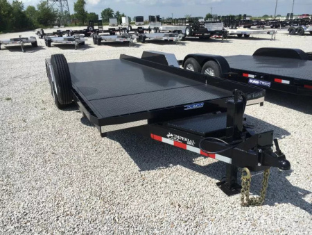 New 2025 Imperial Trailer 82  x 20' (16'+4') Wideboy 18K Equipment Trailer