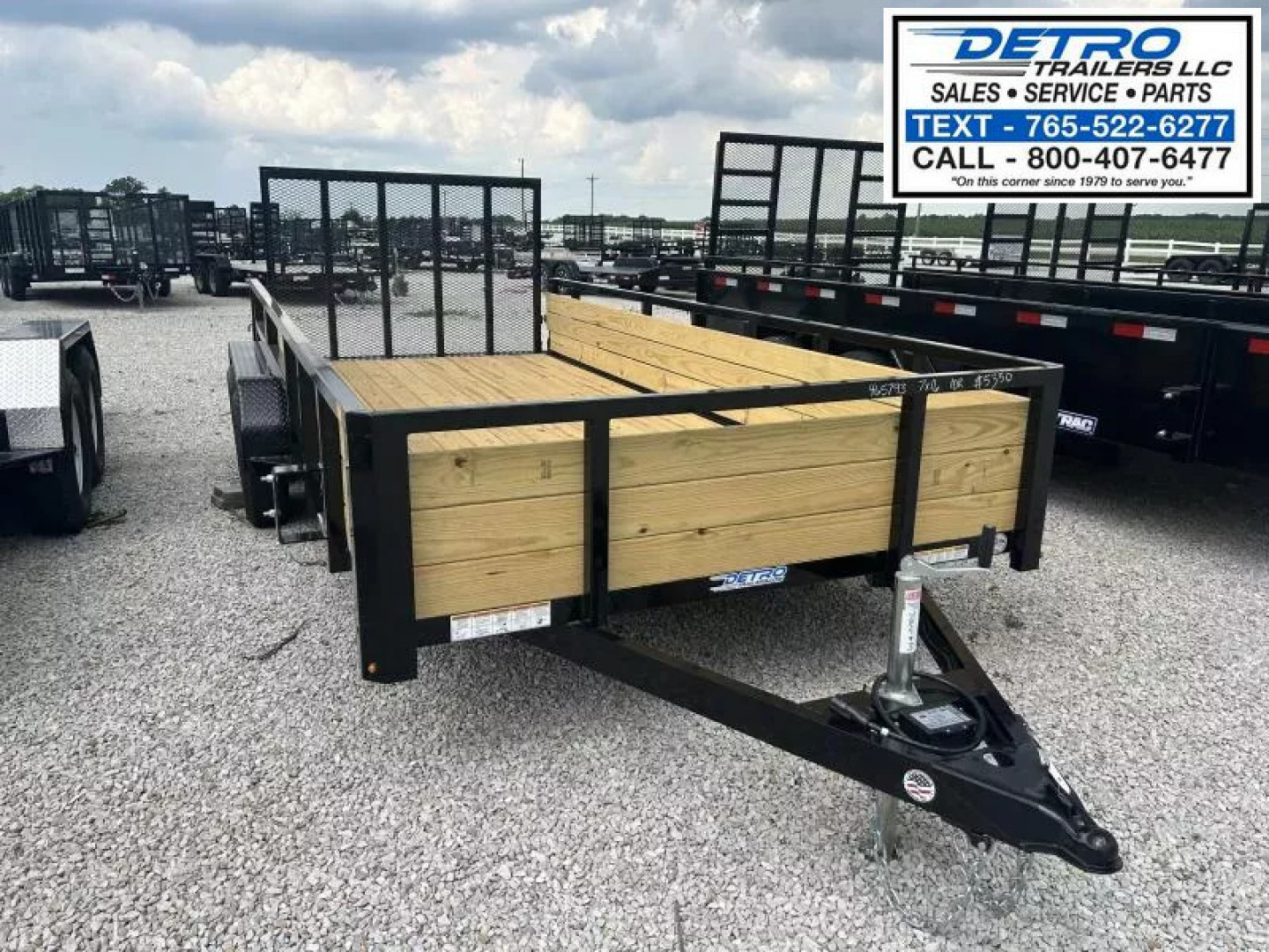 New 2025 Sure-Trac 7' x 16' 7K Tube Top Three Board High Side Utility Trailer