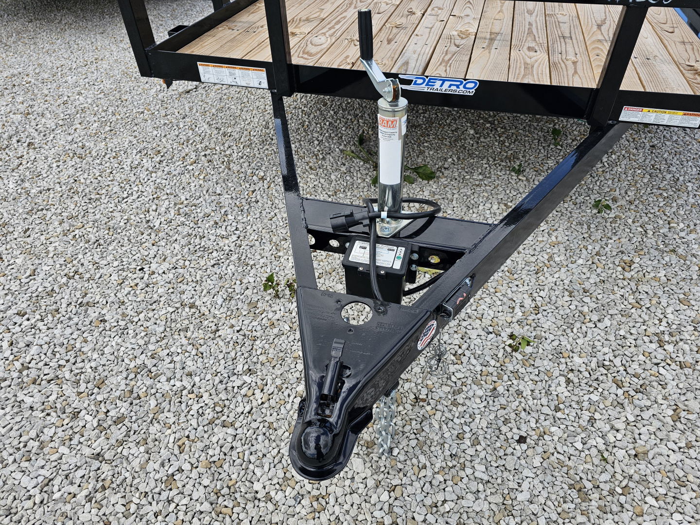 New 2025 Sure-Trac 7' x 20' 7K Tube Top Utility Trailer