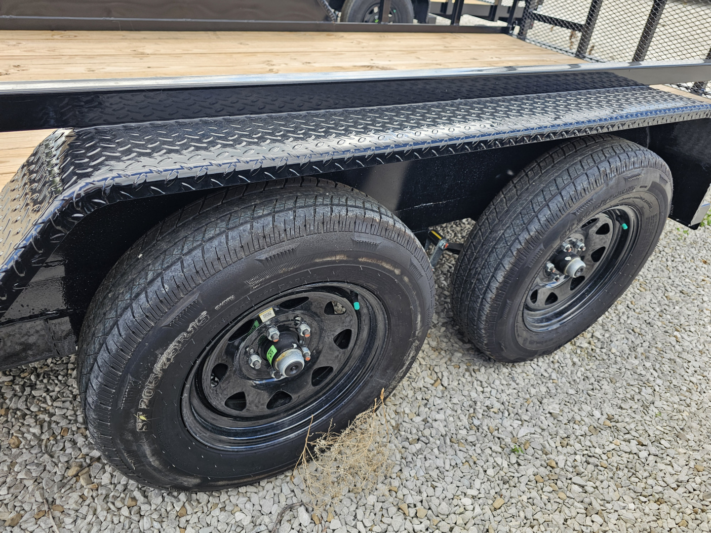 New 2025 Sure-Trac 7' x 20' 7K Tube Top Utility Trailer