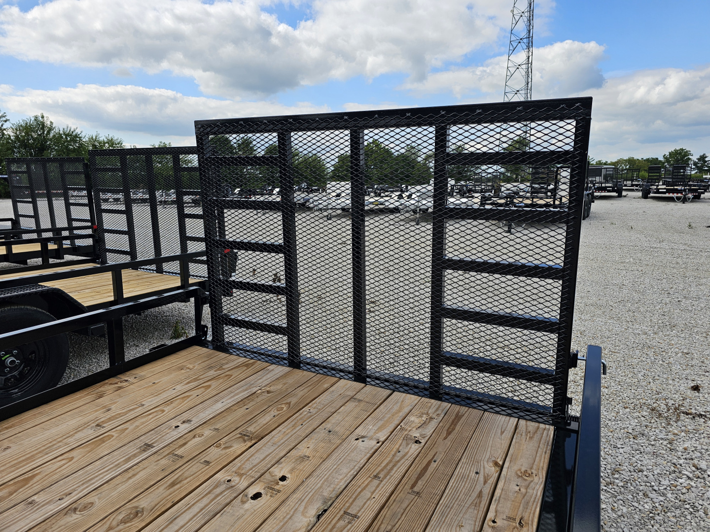 New 2025 Sure-Trac 7' x 20' 7K Tube Top Utility Trailer