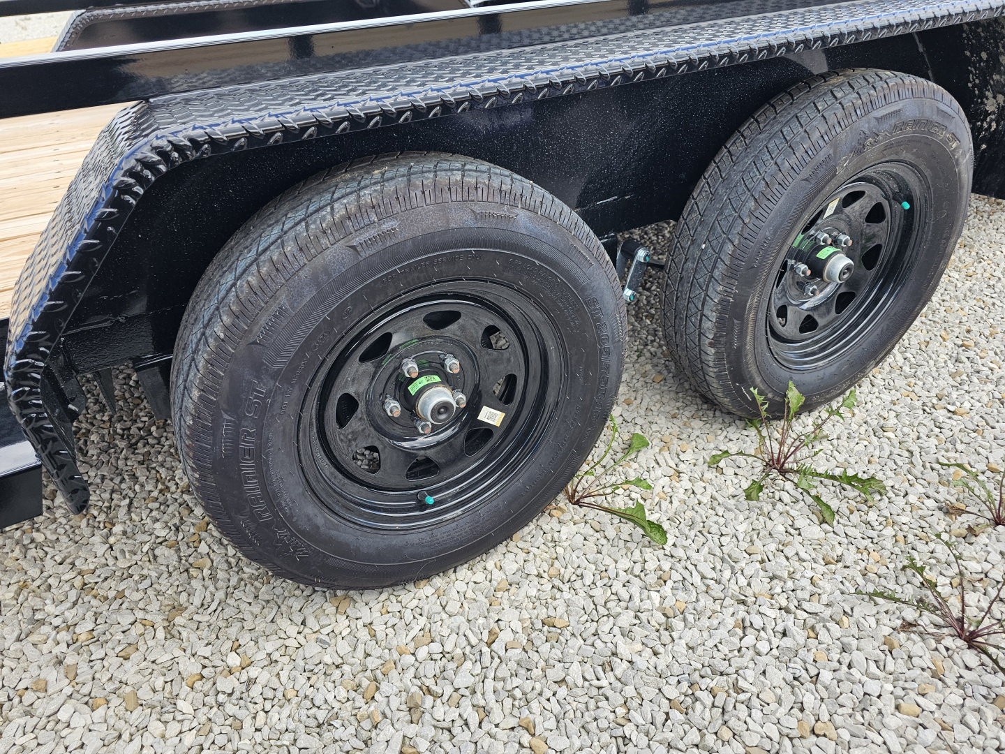 New 2025 Sure-Trac 7' x 20' 7K Tube Top Utility Trailer