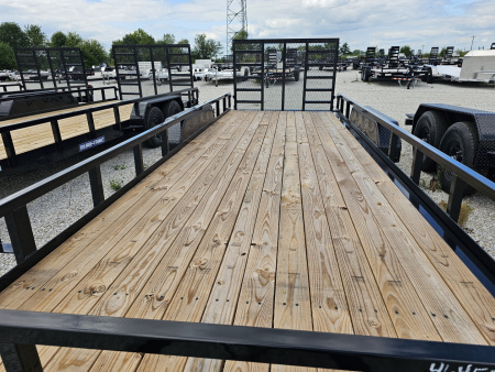 New 2025 Sure-Trac 7' x 20' 7K Tube Top Utility Trailer