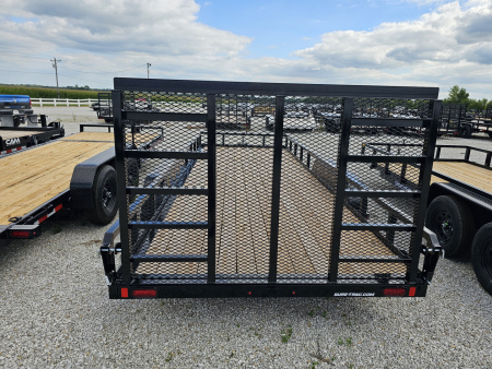 New 2025 Sure-Trac 7' x 20' 7K Tube Top Utility Trailer