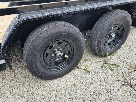 New 2025 Sure-Trac 7' x 20' 7K Tube Top Utility Trailer