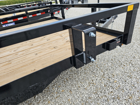 New 2025 Sure-Trac 7' x 20' 7K Tube Top Utility Trailer