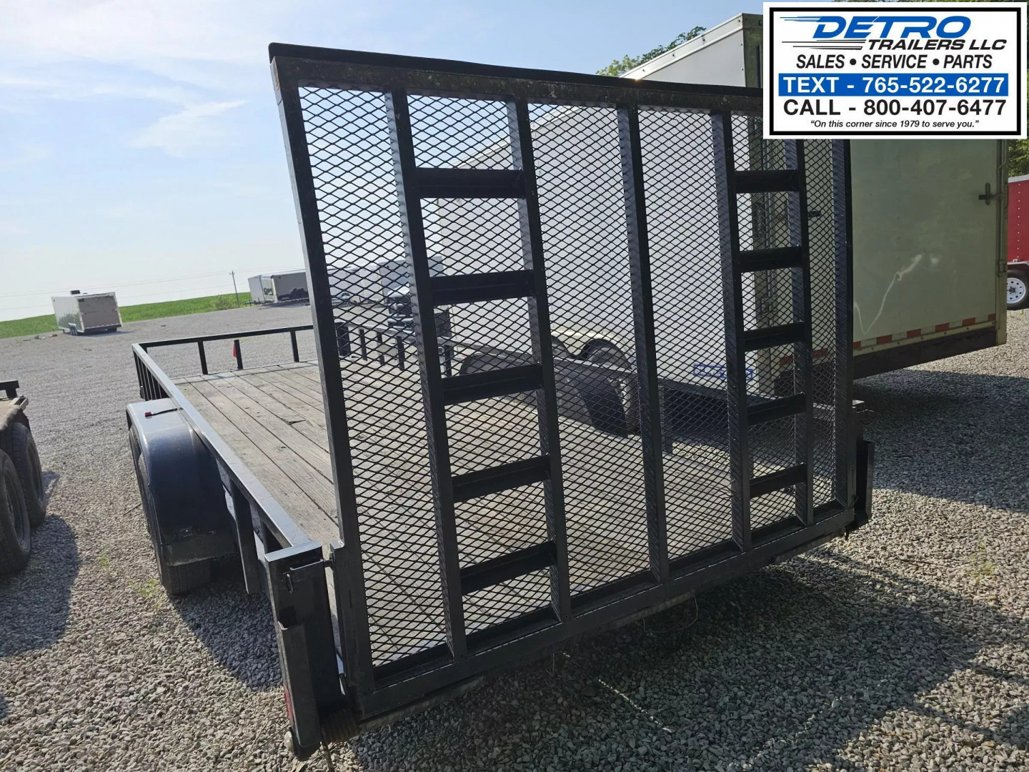 Used 2021 Rhino Trailers 7' x 20' 10K Utility Trailer