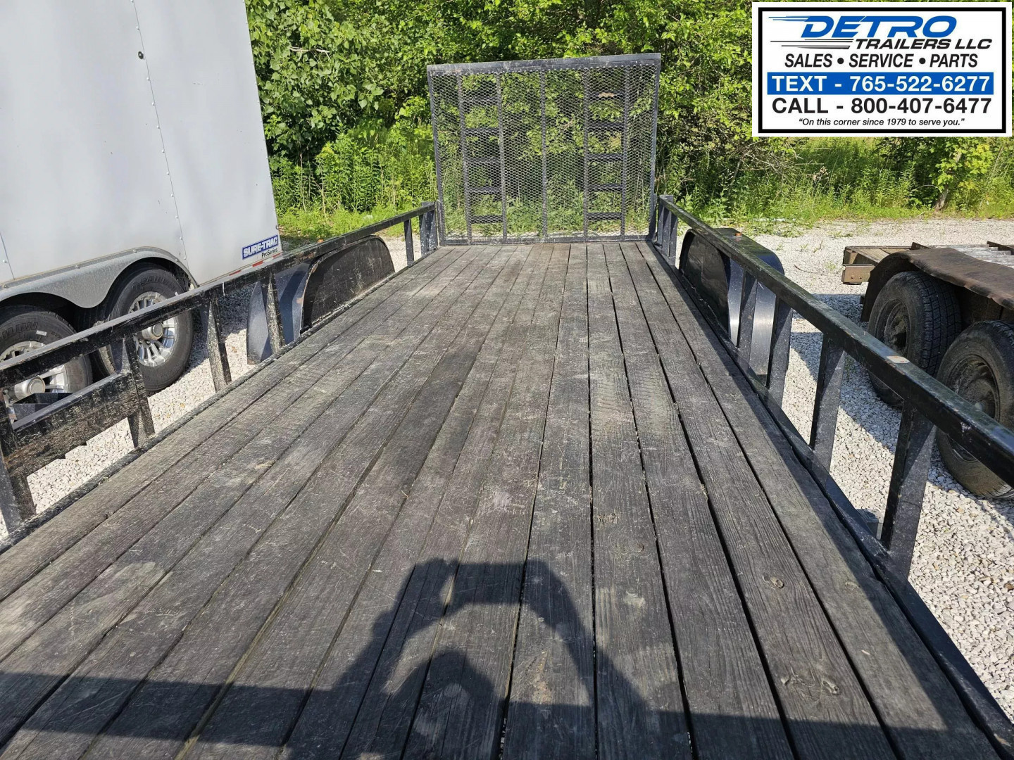 Used 2021 Rhino Trailers 7' x 20' 10K Utility Trailer