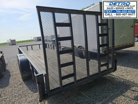 Used 2021 Rhino Trailers 7' x 20' 10K Utility Trailer