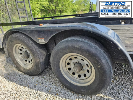 Used 2021 Rhino Trailers 7' x 20' 10K Utility Trailer