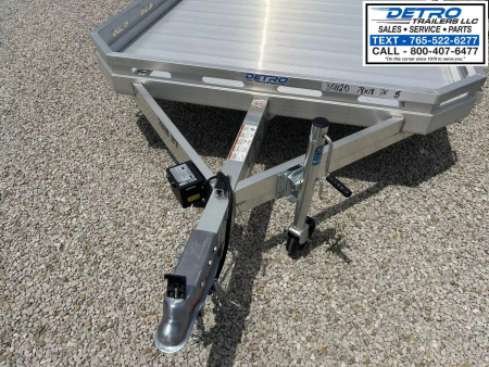 New 2026 Aluma 7818TA-EL-BT-RTD (Bi-fold Tailgate) 7K GVWR Utility Trailer