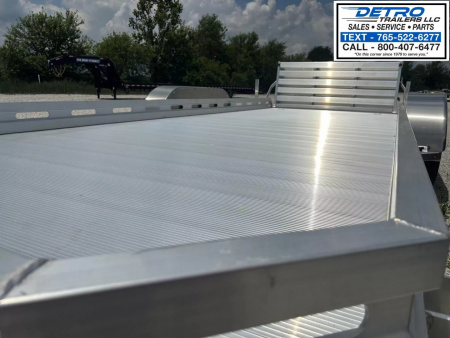 New 2026 Aluma 7818TA-EL-BT-RTD (Bi-fold Tailgate) 7K GVWR Utility Trailer