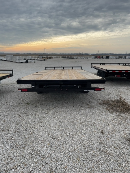 New 2025 Sure-Trac 102" x 18' 10K Low Profile Flat Deck Deckover Trailer