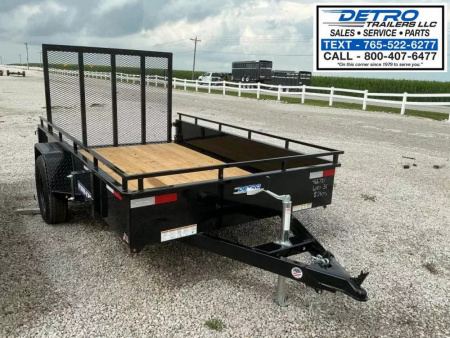 New 2025 Sure-Trac 6' x 10' 3K Steel High Side Utility Trailer