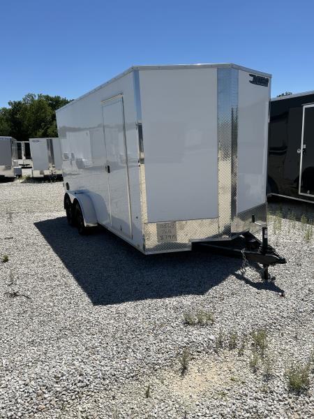 New 2026 Cargo Express EX DLX 7' x 16' 7K Double Rear Door Enclosed Cargo Trailer