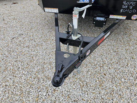 New 2025 Sure-Trac 7 x 18 (14+4) 7K Steel Deck Car Hauler Trailer