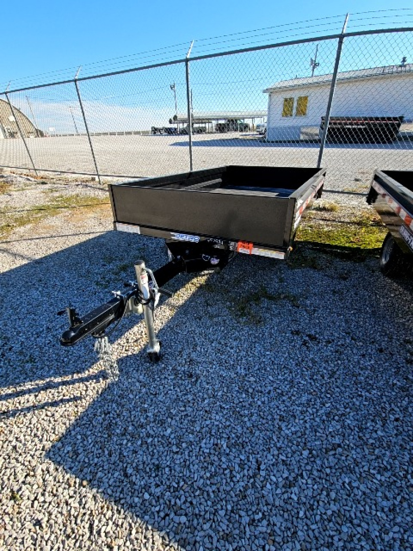 New 2025 Sure-Trac 4.5' x 8' 3K Utility Dump Trailer