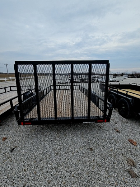 New 2025 Sure-Trac 7' x 14' 5K Tube Top Utility Trailer w/ Brakes