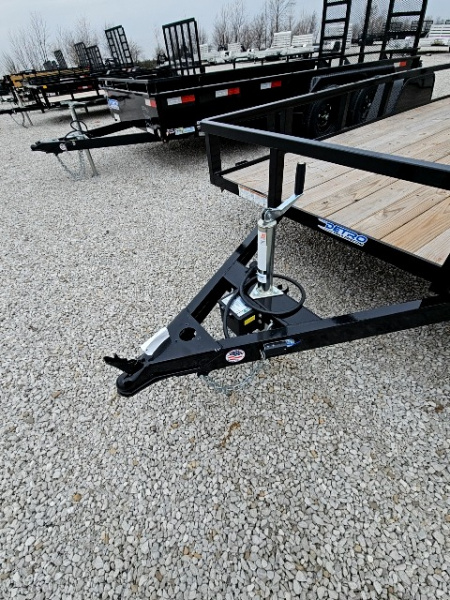 New 2025 Sure-Trac 7' x 14' 5K Tube Top Utility Trailer w/ Brakes
