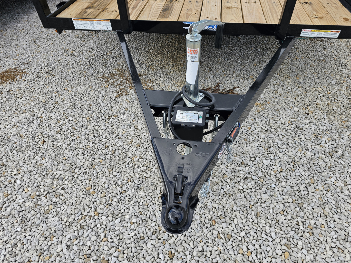 New 2025 Sure-Trac 7' x 16' 7K Tube Top Utility Trailer