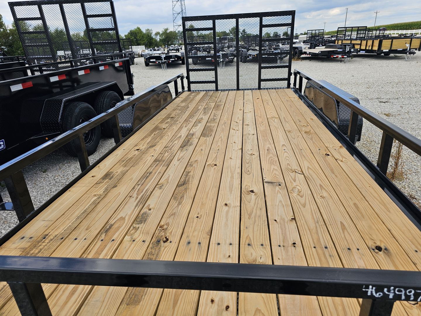 New 2025 Sure-Trac 7' x 16' 7K Tube Top Utility Trailer