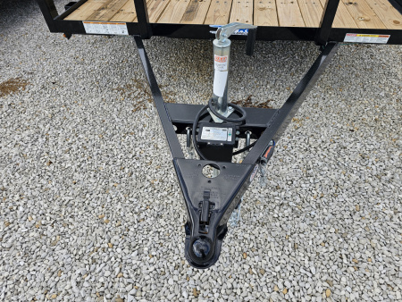 New 2025 Sure-Trac 7' x 16' 7K Tube Top Utility Trailer