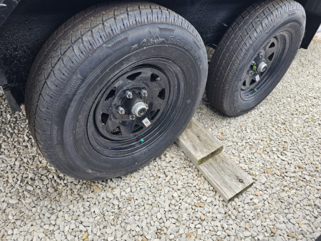 New 2025 Sure-Trac 7' x 16' 7K Tube Top Utility Trailer