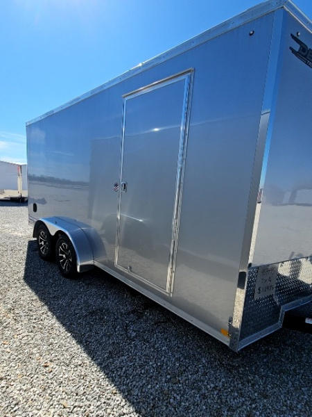 New 2026 Sure-Trac 7' x 16' 7K Pro Series Enclosed Wedge Cargo Trailer