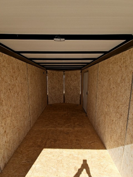 New 2026 Sure-Trac 7' x 16' 7K Pro Series Enclosed Wedge Cargo Trailer