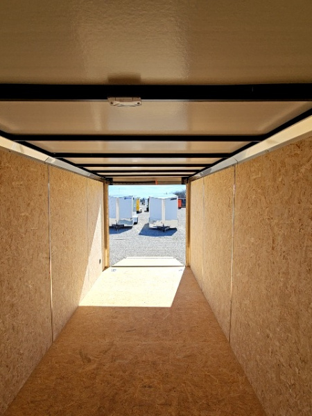 New 2026 Sure-Trac 7' x 16' 7K Pro Series Enclosed Wedge Cargo Trailer