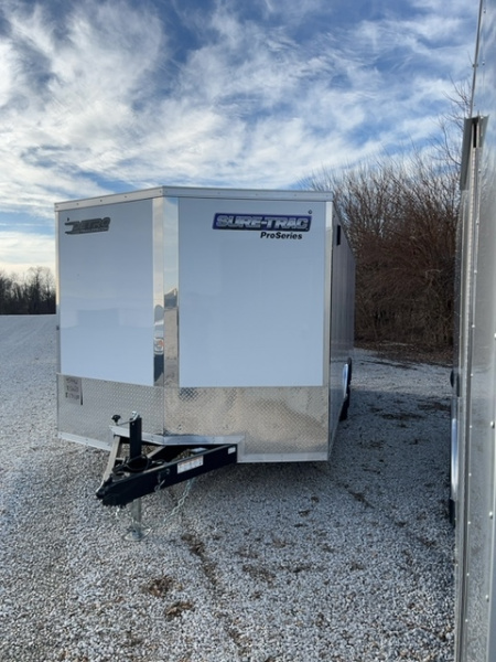 New 2026 Sure-Trac 8.5 x 20 10K Pro Series Enclosed Wedge Car Hauler Trailer