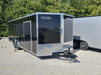 New 2026 Sure-Trac 8.5 x 24 10K Pro Series Enclosed Wedge Car Hauler