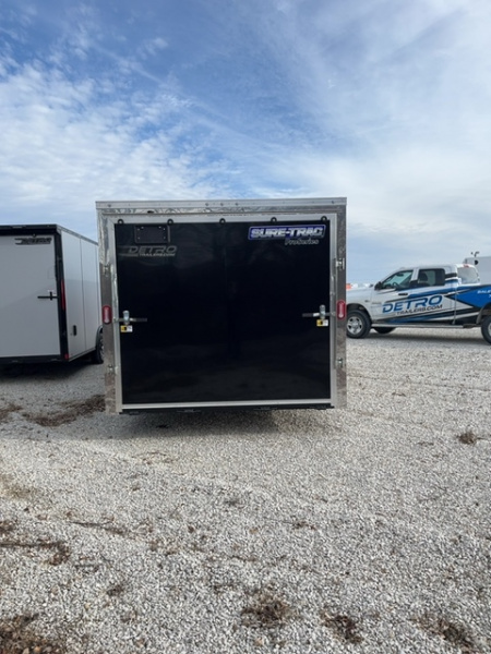 New 2026 Sure-Trac 8.5 x 24 10K Pro Series Enclosed Wedge Car Hauler