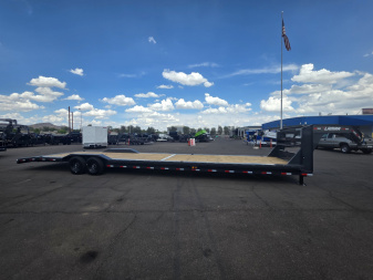 New 2026 Lamar Trailers Gooseneck H8 102x40 Equipment Hauler- NON CDL set upt- 14K GVWR Equipment Trailer
